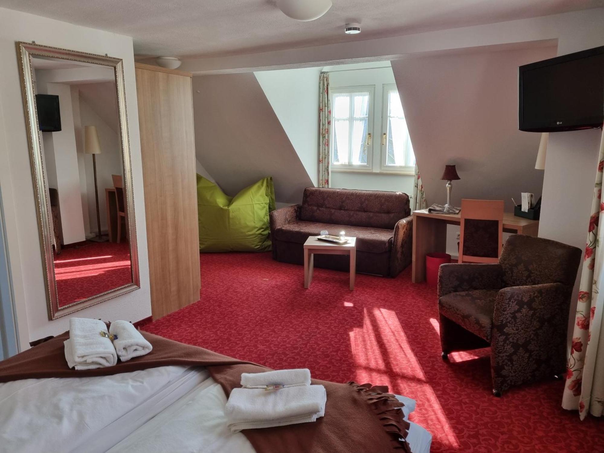 Boutiquehotel Goldene Rose - Self-Check-In روتنبورغ أوب در تاوبر المظهر الخارجي الصورة