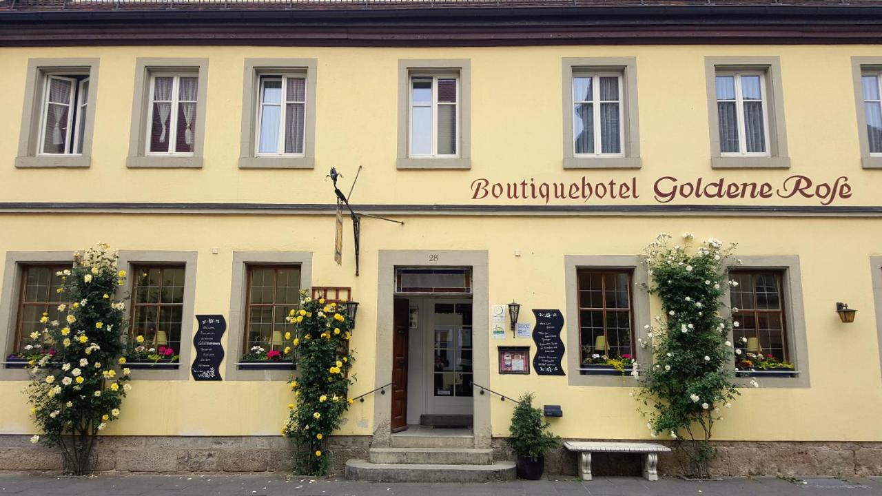 Boutiquehotel Goldene Rose - Self-Check-In روتنبورغ أوب در تاوبر المظهر الخارجي الصورة